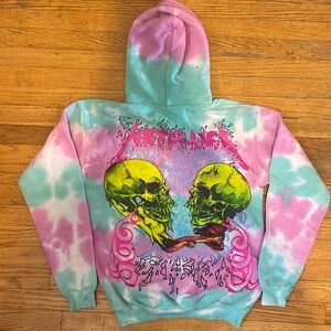 Metallic live concert hoodie